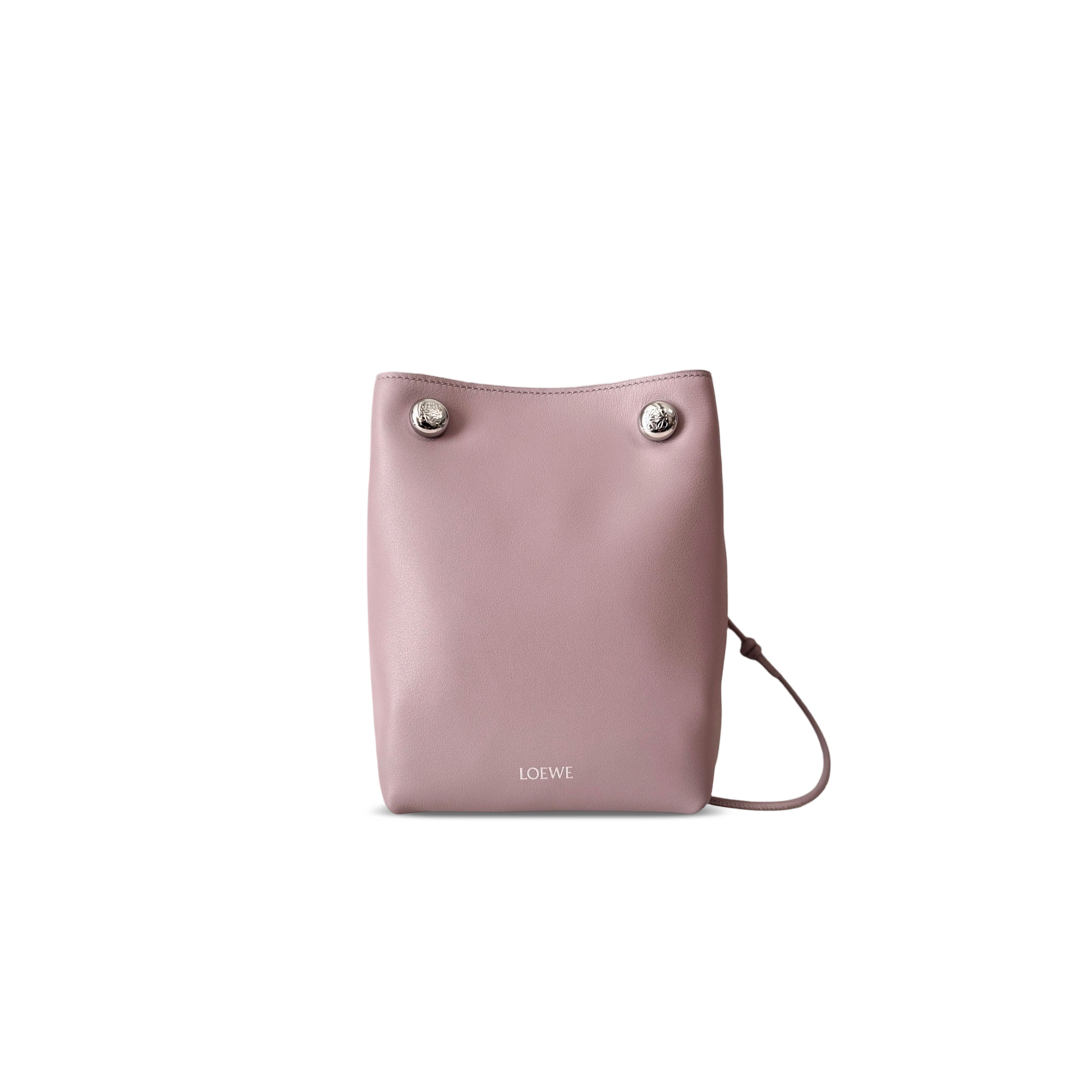 LOEWE PEBBLE POUCH IN SMOOTH CALFSKIN CANBSPPX01 (21.5*17*7cm)